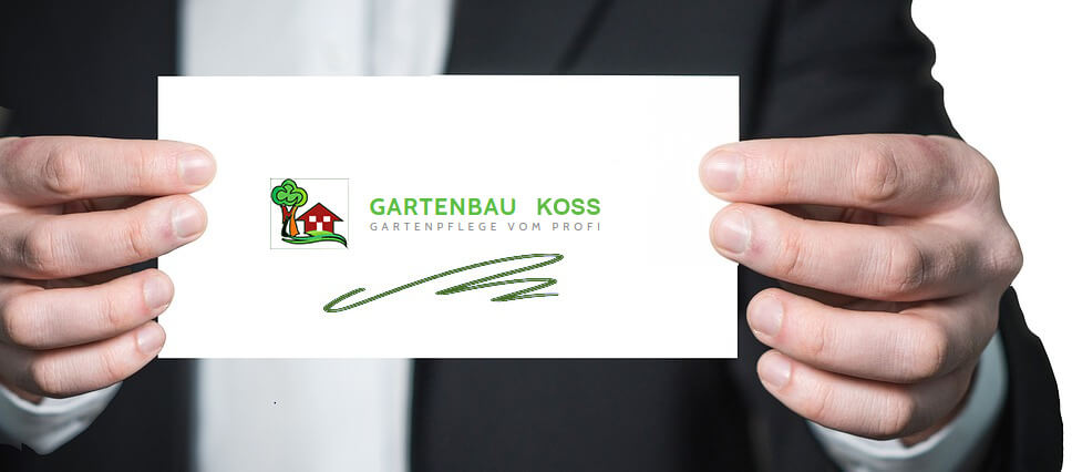 Gartuenbau-Koss Visitenkarte
